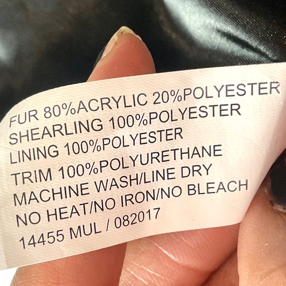 DONNA SALYERS FABULOUS FURS FAUX FUR FULL ZIP MULTICOLORED VEST SIZE XL - Picture 4 of 14